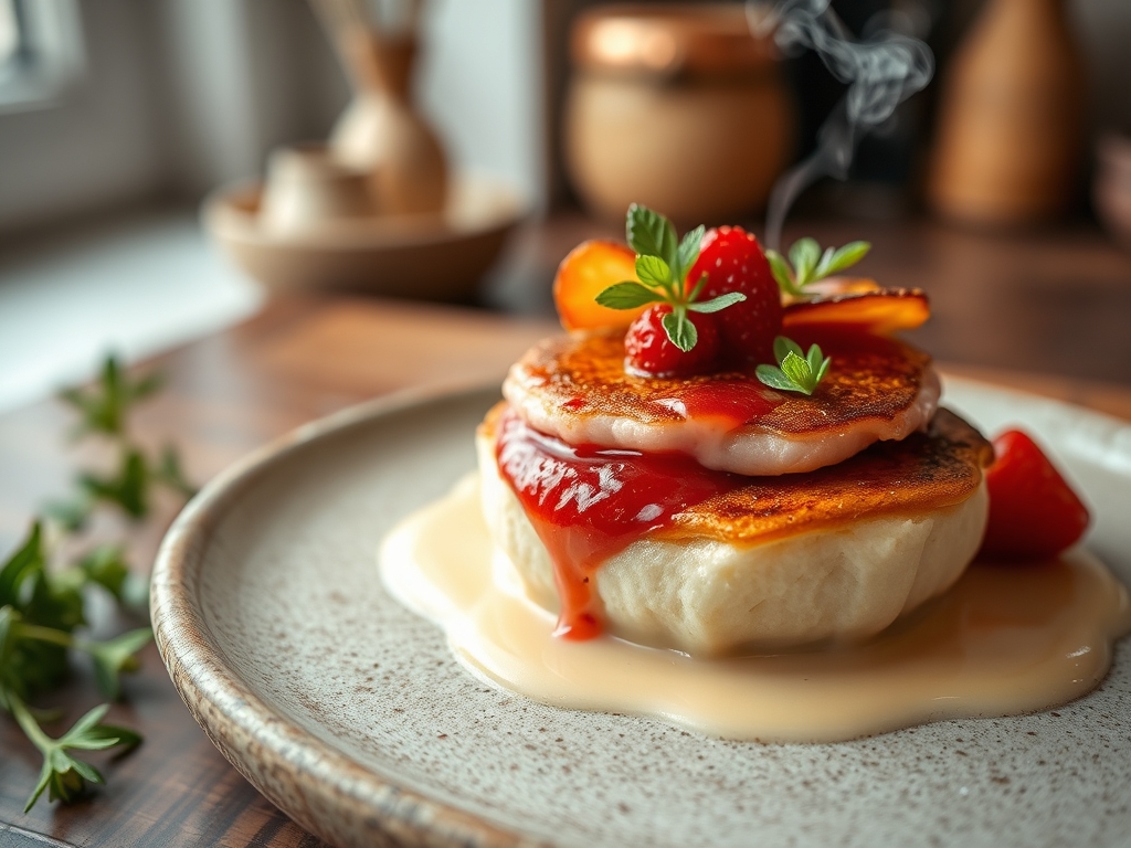 Batido de fresa y nata