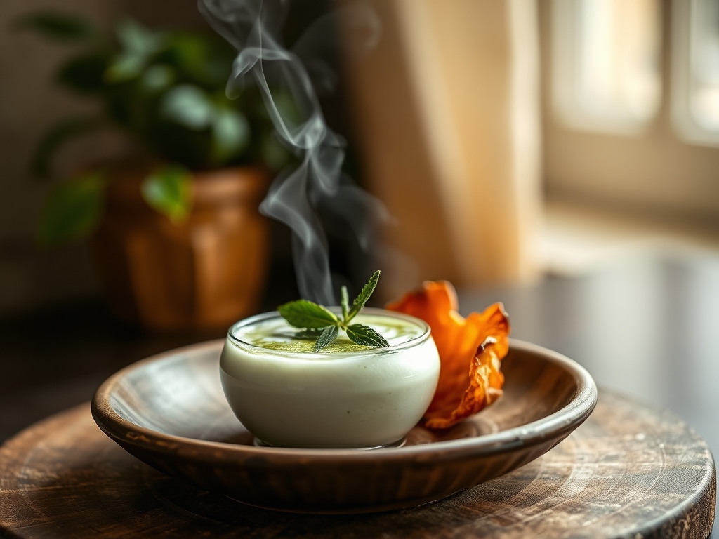 Frappé de té matcha