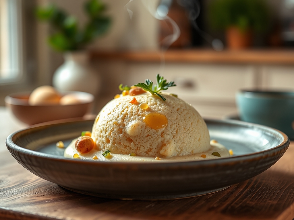 Helado de pistacho real