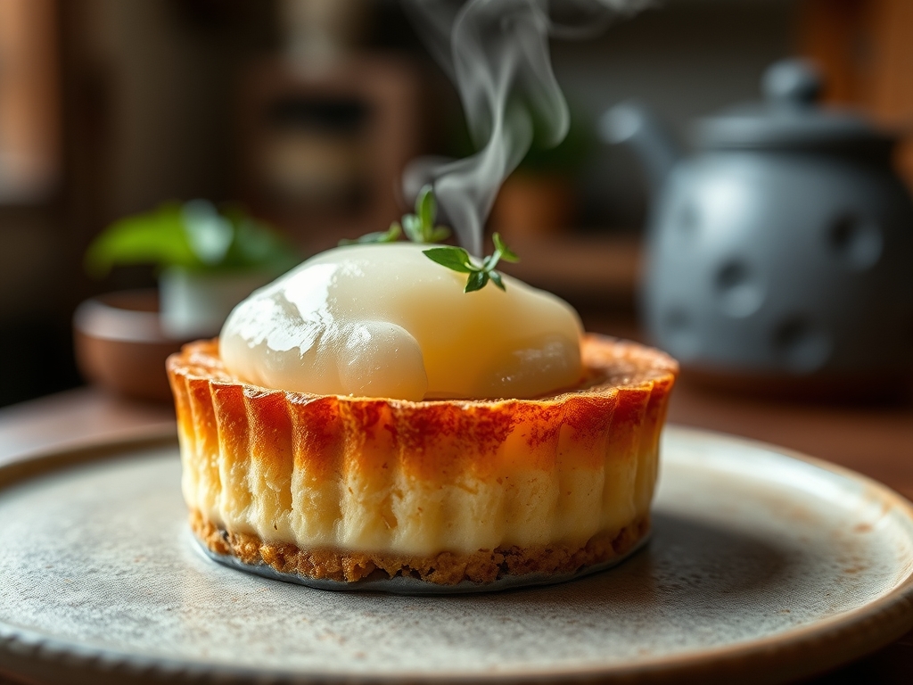 Helado de tarta de queso