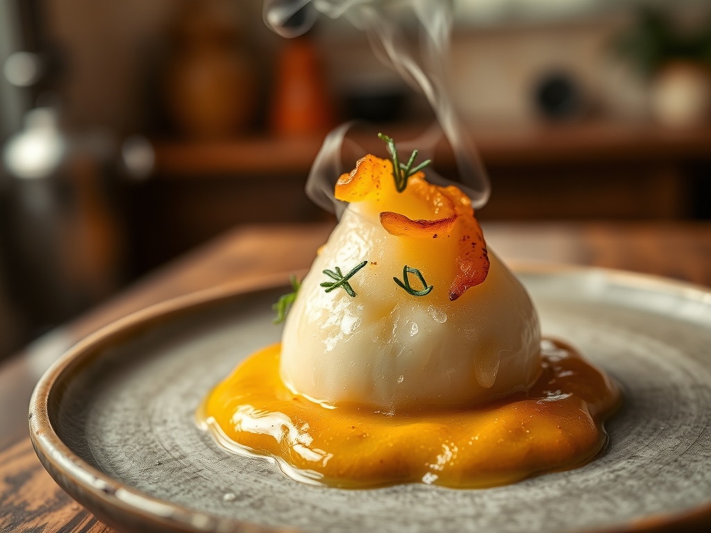 Helado de vainilla casero