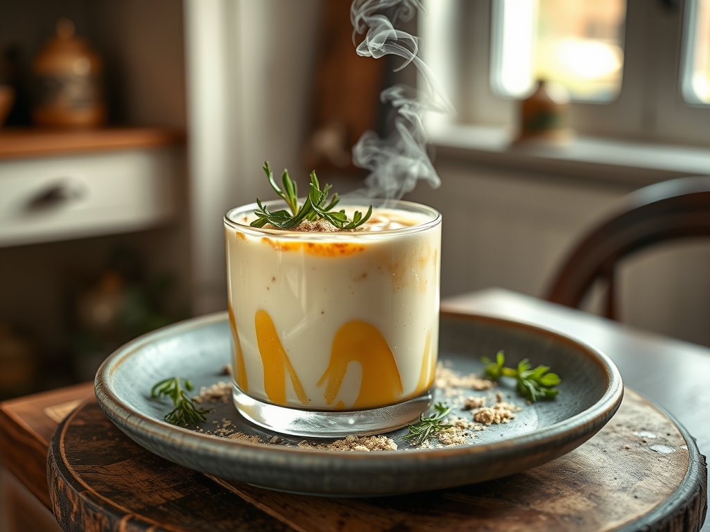 Milkshake de vainilla clásica