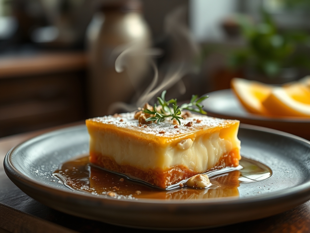 Postre de tres leches frío