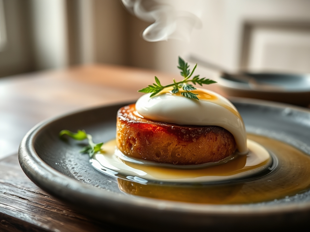 Postre de yogur y miel