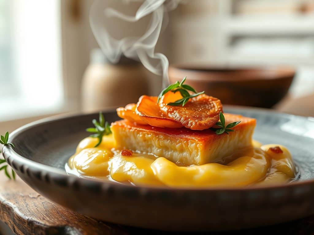 Semifrío de turrón blanco