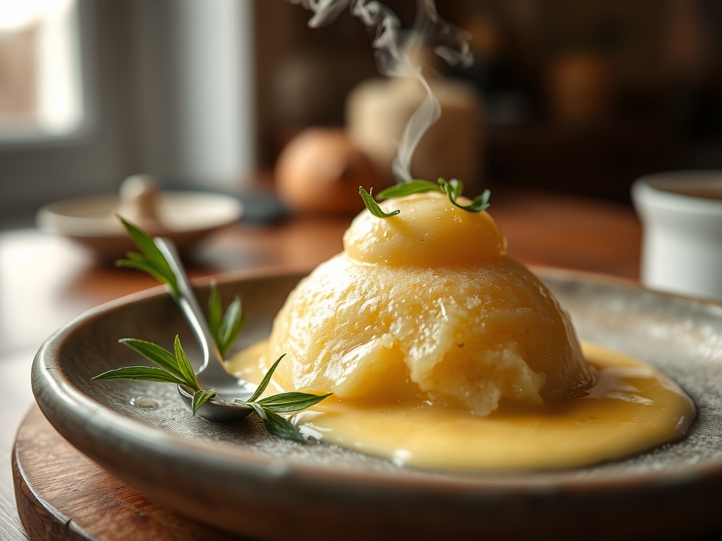 Sorbete de piña colada