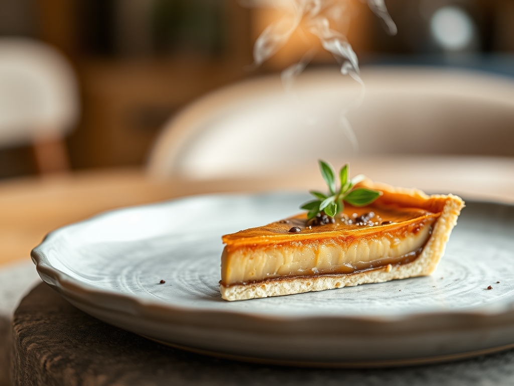 Tarta de café helada