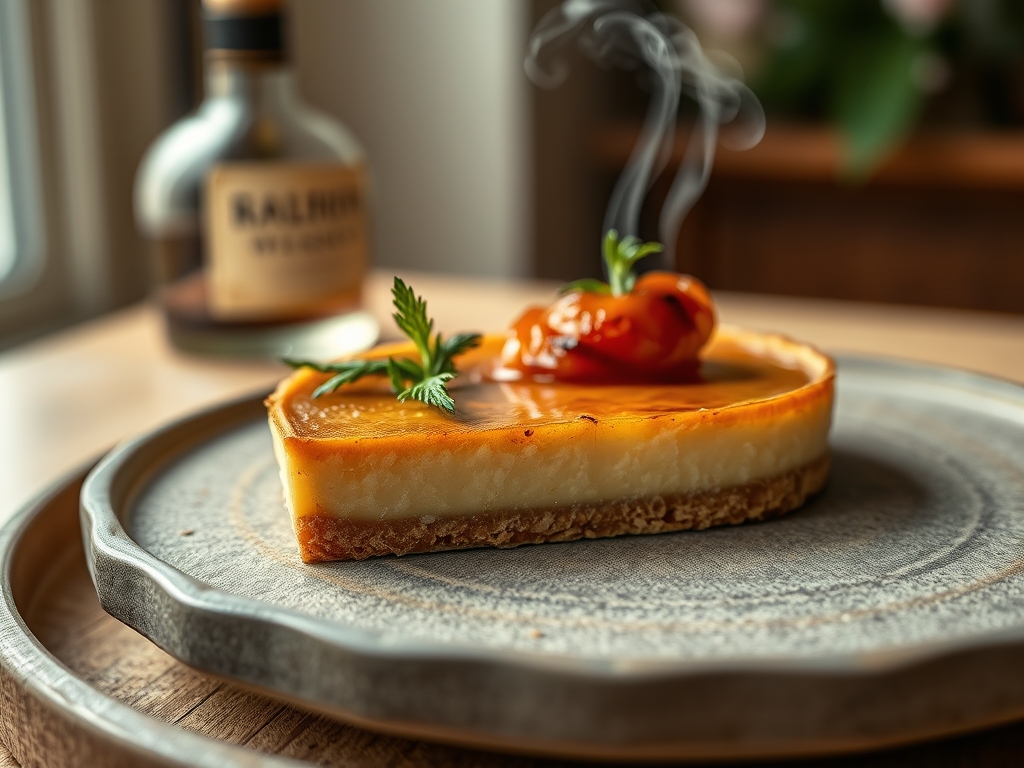 Tarta helada de whisky