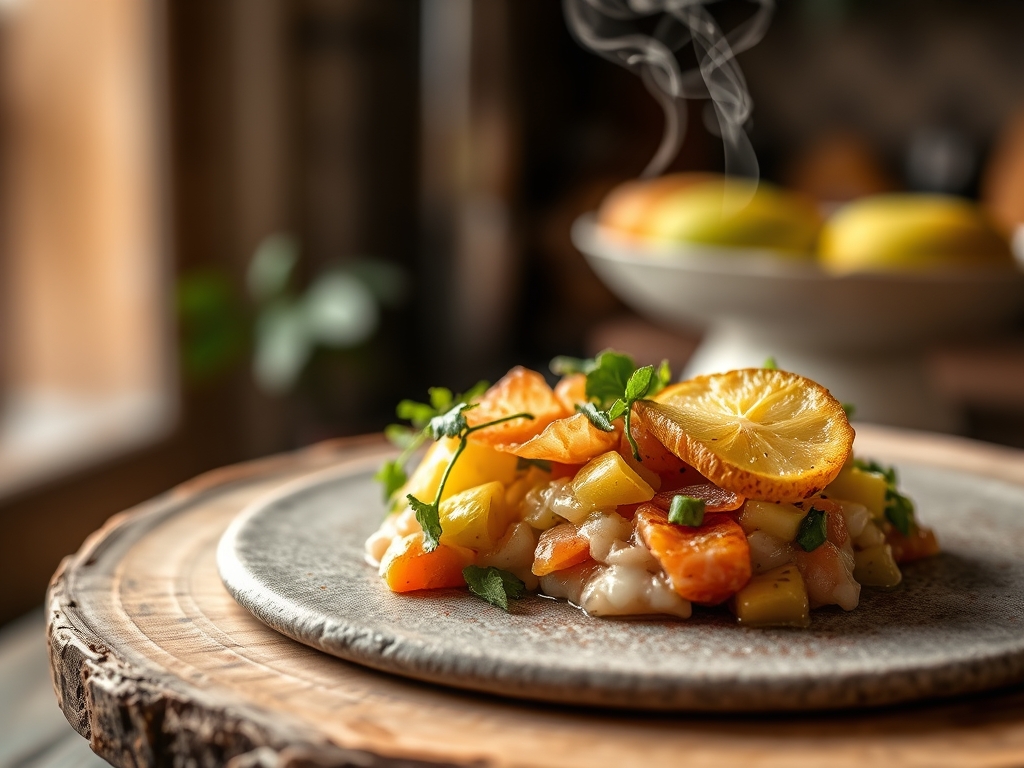 Tartar de salmón y aguacate
