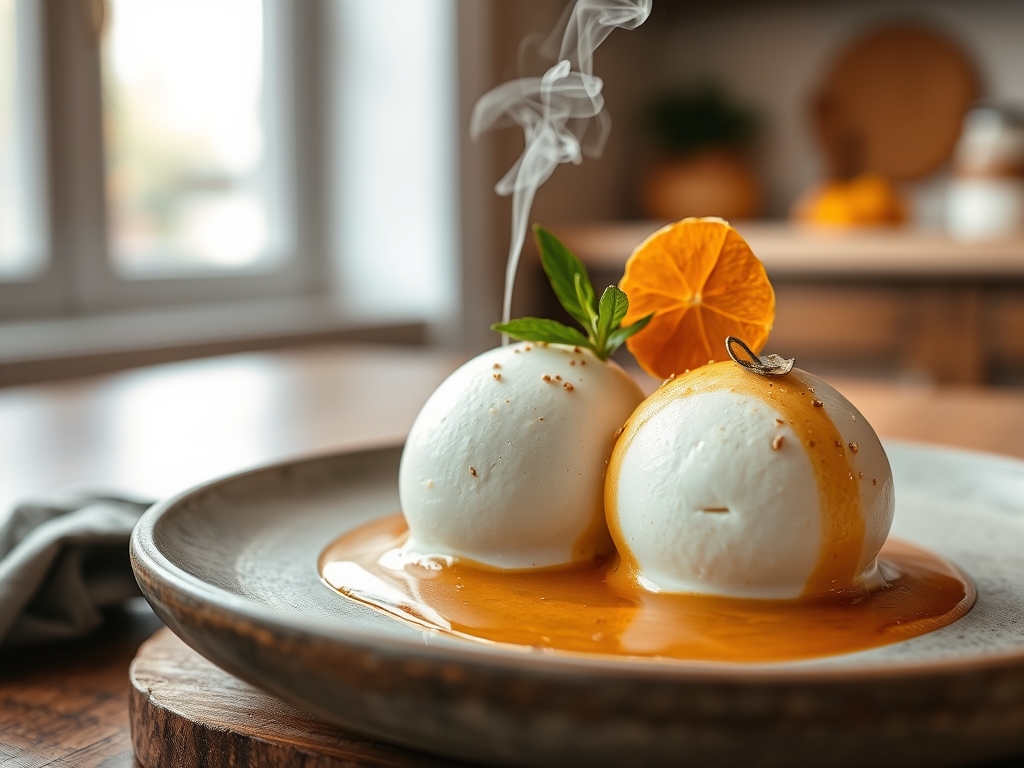 Tiramisú helado artesano