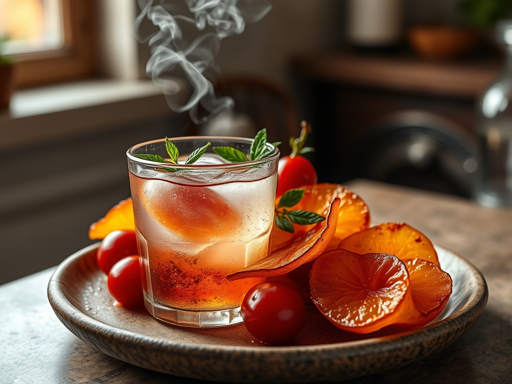 Gin Tonic con frutos rojos