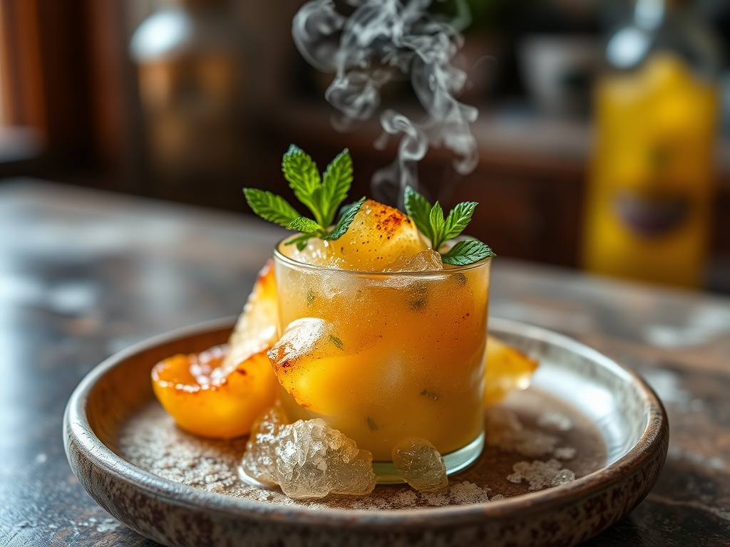 Mojito de sandía granizado