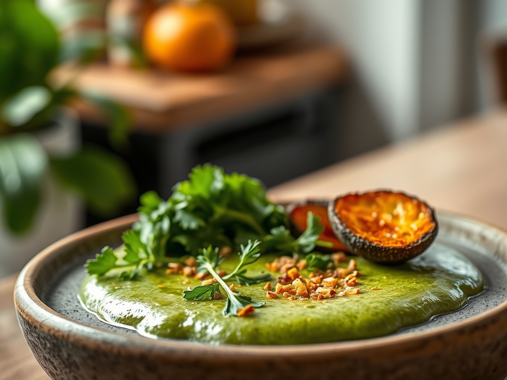 Smoothie de kale y pera