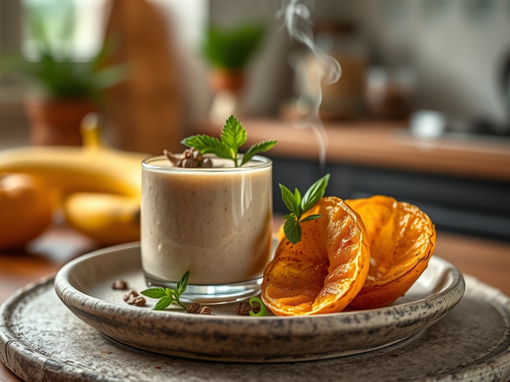 Smoothie de sandía y granada